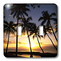 Interrupteur Maui Hawaii pour ambiance chaleureuse salon 3dRose lsp_89596_2
