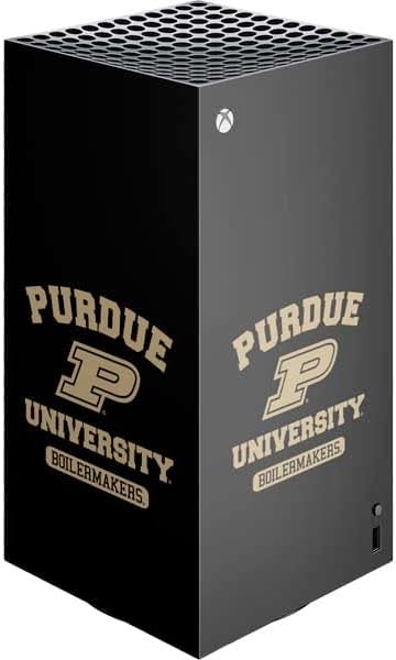 Skinit Decal Gaming Skin Compatible with Xbox Series X Digital Edition Console - Officially Licensed Purdue University Purdue Logo Design