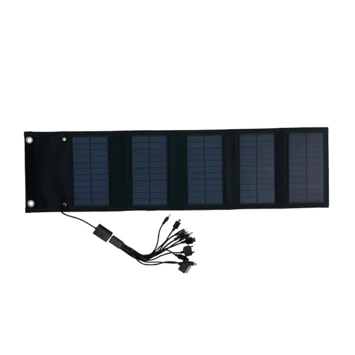 Chargeur solaire portable pliable USB pour téléphone portable et randonnée