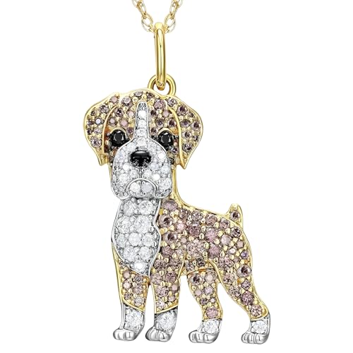 Collier pendentif exquis de style schnauzer mignon, cadeau femme