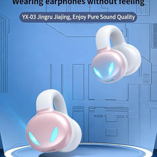 Audífono Inalámbrico LICAEVEY Clip On Rosado miniatura 6