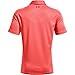 Under Armour Men's Tech Golf Polo, Venom Red (690)/Pitch Gray, Small