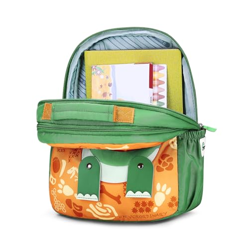 Image of uppercase Fantasy School Bag for Kids | Preschool Lightweight 9L Capacity Backpack for 3-5 Years Boys & Girls | Padded Comfortable Adjustable Shoulder Straps & Name Card | Spacious & Multiple Pockets