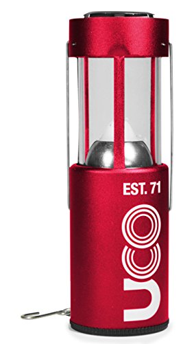 UCO Original Collapsible Candle Lantern, Anodized Red
