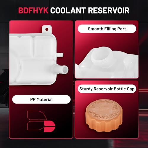 Image of BDFHYK Engine Coolant Expansion Reservoir Overflow Tank Compatible with Chevy Aveo Aveo5 G3 Wave Swift+ Replace 603-449 DAKG-15542 FRT1218C SK603449 94539597 95216944 96930818
