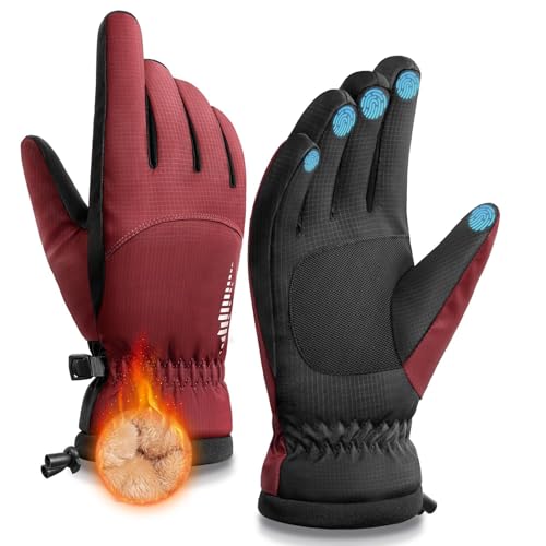 Gants d'hiver imperméables pour ne plus avoir froid aux mains sur l'écran tactile