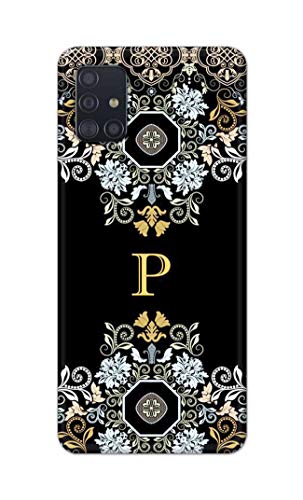 Image of Printed Hard Back Cover Case for Samsung Galaxy M31s Back Cover (Alphabet P) -1803
