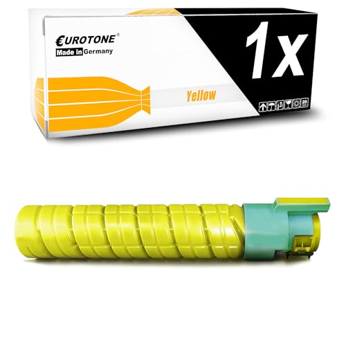 Toner jaune Ricoh Aficio CL4000 Eurotone pour des impressions sans trace