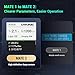 OVONIC Mate2 LiPo Balance Charger, AC 200W 12A Smart RC Battery Charger for LiPo/Li-ion/LiHV/Life (2-6S) and NiMH (4-15S), White