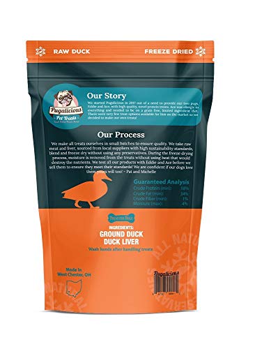 Pugalicious-Pet-Meal-Toppers-for-Dogs-and-Cats-35oz100g-1-Bag-Freeze-Dried-100-Duck-Meat-and-Liver-No-Added-Preservatives-All-Natural-Dog-and-Cat-Food-Toppers Pugalicious Pet Meal Toppers for Dogs and Cats 35oz100g 1 Bag Freeze Dried 100 Duck Meat and Liver No Added Preservatives All Natural Dog and Cat Food Toppers