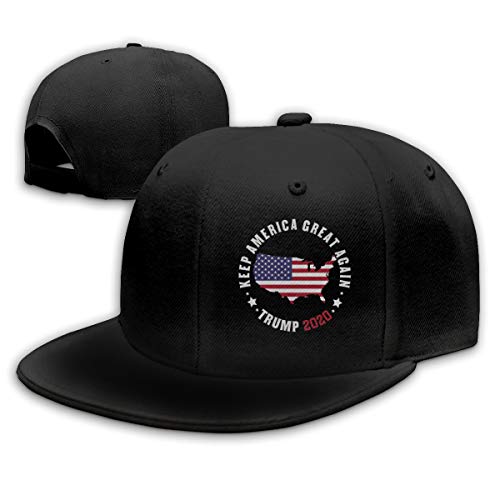 Trump 2020 Keep America Great 5 Snapback Cap Flat Bill Hats Hat Unisex-Adult