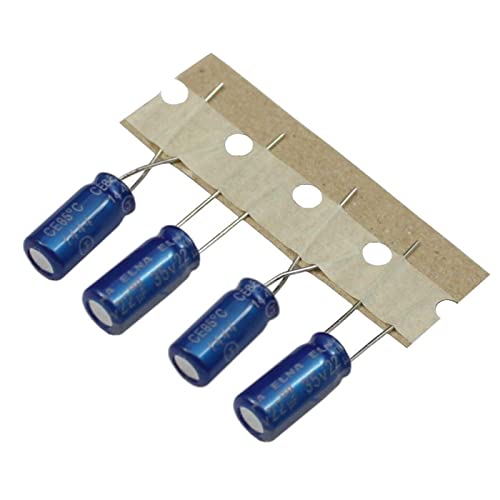 Condensatori Elettrolitici in Alluminio - Assiali FRAKO 2200UF 16V EFJ2 ELKO 16X30MM Condensatore Elettrolitico per Filtro Audio