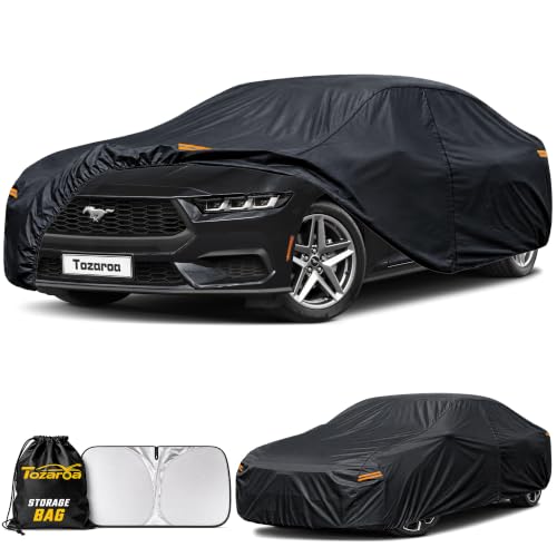 Tozaroa Car Cover Outdoor Coupe Covers