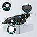 TUSDAR Headlight Assembly Set for 2010 to 2014 Subaru Outback Legacy Projector Headlamp (Driver & Passenger Side)