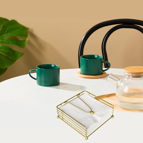 Hiwafifi GOLD NAPKIN HOLDER Holder For Table thumb #4