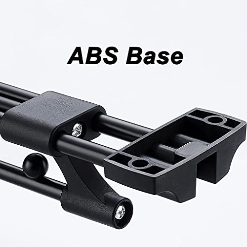 Cintre rétractable noir extensible de 25 à 45 cm pour un rangement fluide - 8