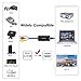 Dingsun RCA to HDMI Converter, AV to HDMI Adapter Support 1080P/720P for PS2/PS3/N64/Wii/VHS/VCR/DVD/Blue-Ray Players etc.