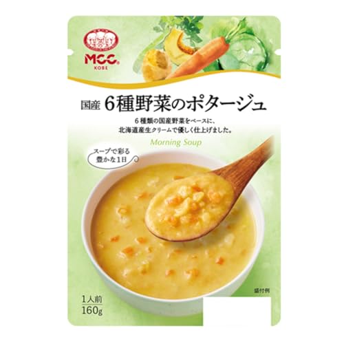 MCC 国産 6種野菜のポタージュ 160g×5個