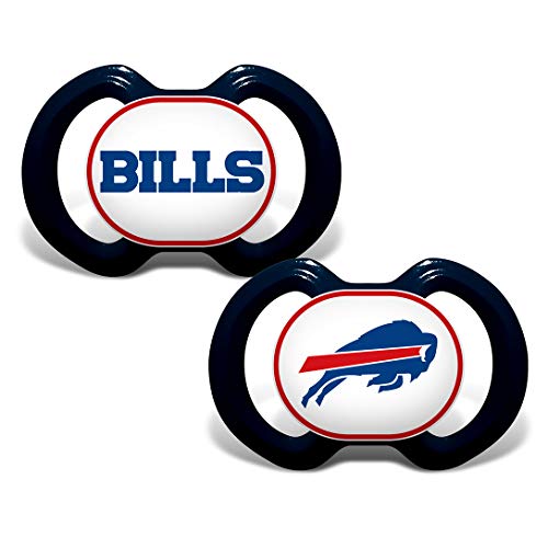Image of BabyFanatic Pacifier 2-Pack - NFL Buffalo Bills - Officially Licensed League Gear