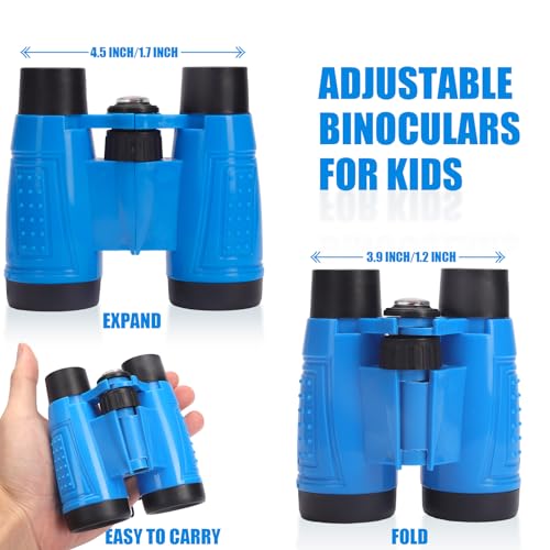 Binoculares infantiles ASONA 12 pcs con cuerda de cuello miniatura 2