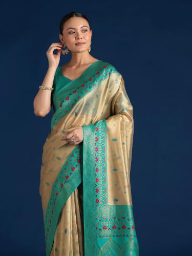 Monjolika Fashion kanjivaram silk saree in soft silk – image 2