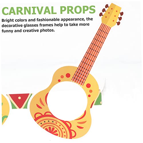 ABOOFAN 8 Pçs Decoração Engraçada Armação De Óculos Suprimentos De Design Para Acessórios Temáticos