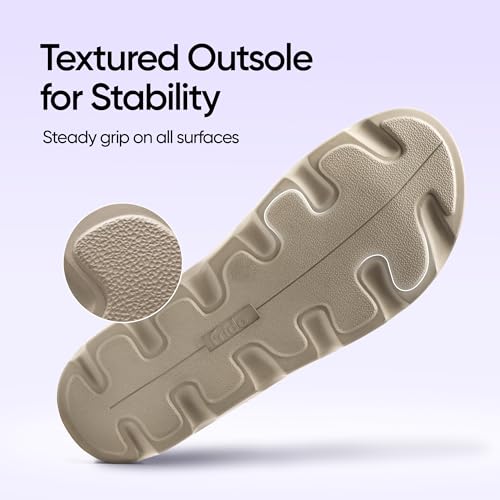 Image of Frido Cloud Comfort Orthopaedic Sandals for Women | Arch Support & Heel Cushion | Anti-Slip Sole, Adjustable Buckle | Lightweight Soft PU Footbed | Available in Open Toe & Toe Separator Style