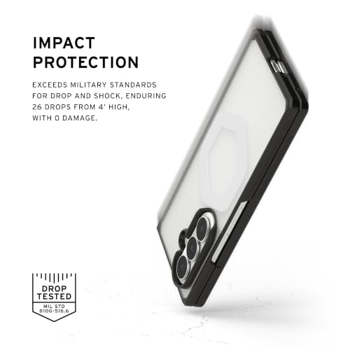 Image of Urban Armor Gear UAG Compatible with Galaxy Z Fold 8 Ultra Case, Mouve - Magnetic Charging Two-Piece Open-Hinge Design, Air-Soft Corners, Military-Grade Drop Tested - Ice