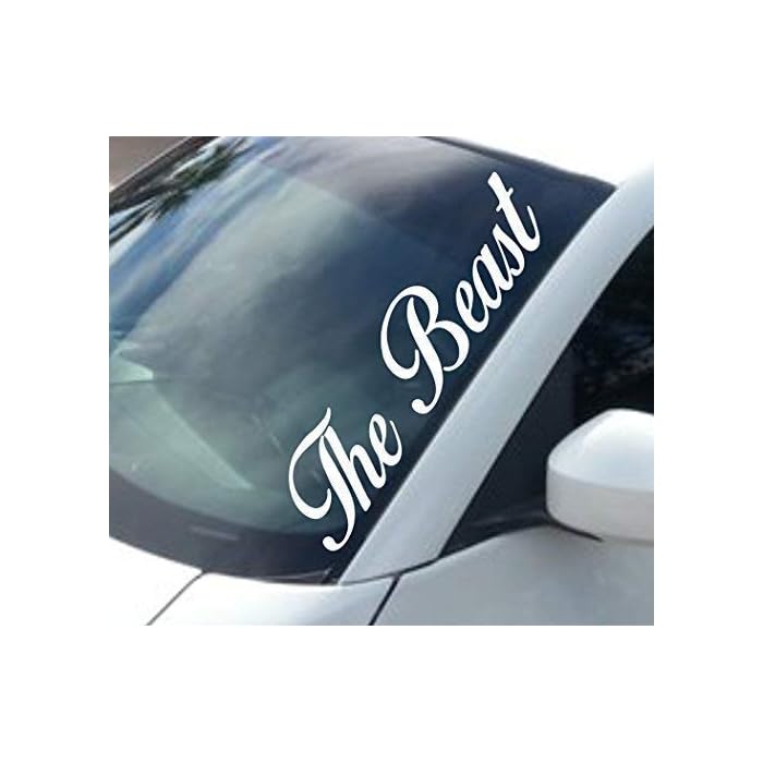 Buy Large The Beast Car Truck Window Windshield Lettering Decal Sticker