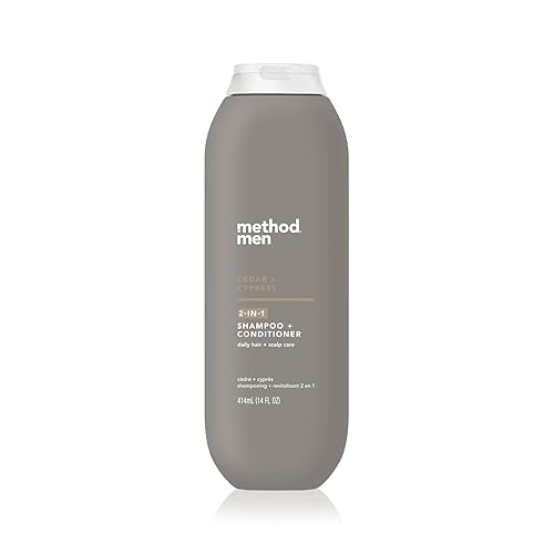 Method Men 2-in-1 Shampoo + Condtioner, Cedar + Cypress, 14 Ounces.