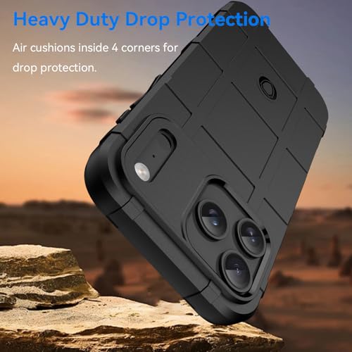 Coque iPhone 16e antichoc robuste avec angles renforcés contre les chutes bleu