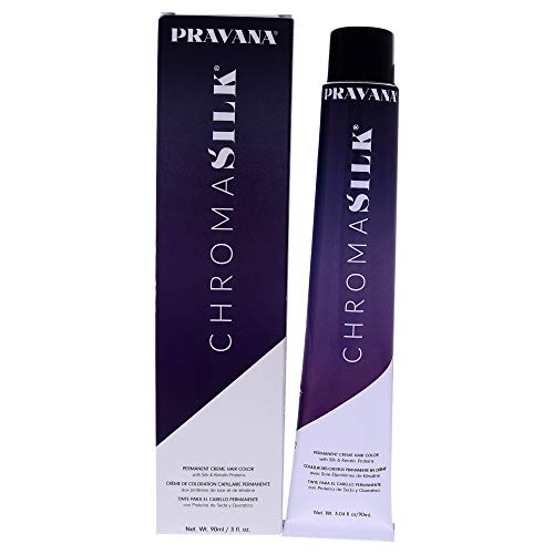 Pravana ChromaSilk Creme Hair Color - 7.45 Copper Mahogany Blonde Unisex Hair Color 3 oz I0105064