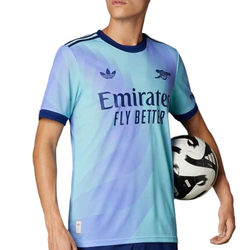 adidas Arsenal   Camiseta auténtica para hombre, 24/25, azul, S