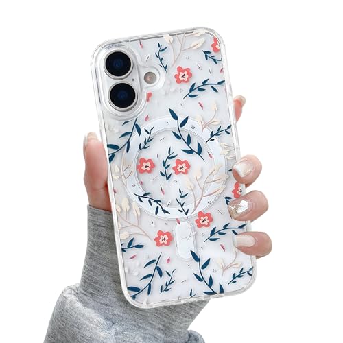 Coque iPhone 17 Magsafe fleurie pour sublimer vos photos d'été