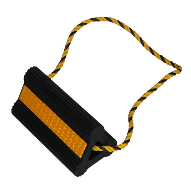 Photo 1 of Ozi Chock - Heavy Duty Rubber Wheel Chocks - Versatile and Durable - Prevent Rolling Away - Perfect for Cars, Trucks, Trailers, Boats, RVs and More