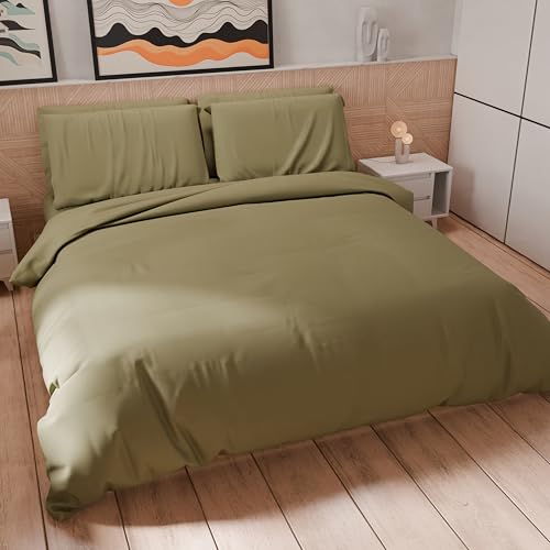 PETTI Artigiani Italiani - Set Copripiumino Matrimoniale Maxi 260x240 cm