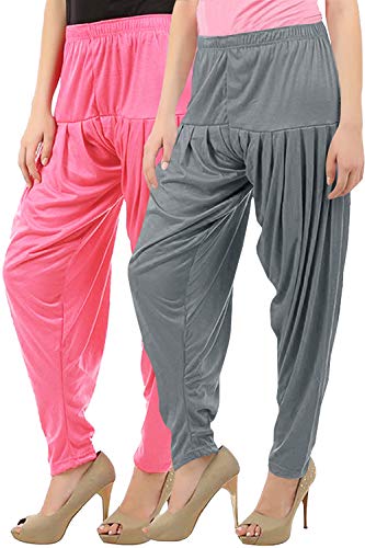 Image of Buy That Trendz Patiala Salwar for Women Relaxed Fit Viscose Patiyala Salwar Harem Bottom Pants