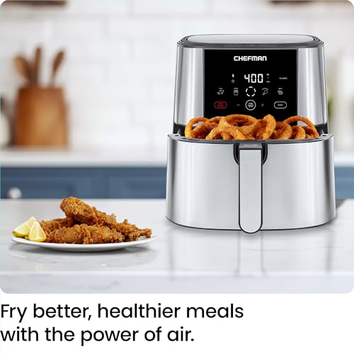 Chefman RJ38-SQSS-8T Turbofry® Touch Air Fryer thumb #1