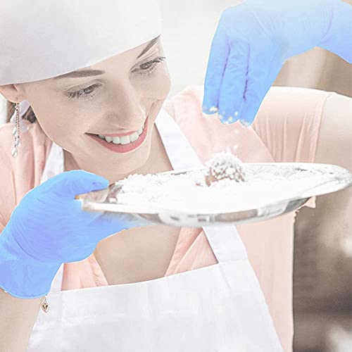 100 Stück Nitril Einweghandschuhe Schwarz Wasserdichter Puderfreier Handschuh Garten Haushalt Küche Labor Reinigung… – Bild 7