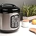 AROMA Professional Digital Rice Cooker, Multicooker, 4-Cup (Uncooked) / 8-Cup (Cooked), Steamer, Slow Cooker, Oatmeal Cooker, STS, Auto Keep Warm, 2 Qt, Stainless Steel Exterior, ARC-954SBD