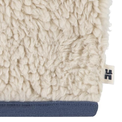 HUGGIES Unisex Baby Long Sleeve Waffle Knit Bodysuit, Pants, and Sherpa Vest 3-piece Outfit Set4