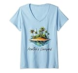 Photo Gallery donna martha s vineyard souvenir vacanze estive cape cod maglietta con collo a v Photo Gallery donna martha s vineyard souvenir vacanze estive cape cod maglietta con collo a v