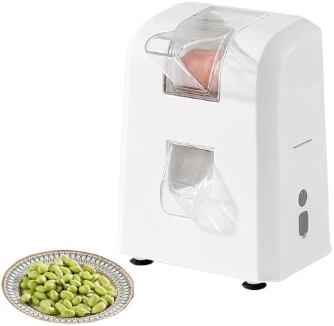 Electric Pea Bean Sheller, Small Bean Shelling Machine, 3kg/h High Bean Integrity Rate, for Restaurants, Vegetable Stalls and Households