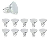 Aus Glas mit mattierter Kunststofflinse. Ideal für Strahler, Wandleuchten und Downlights