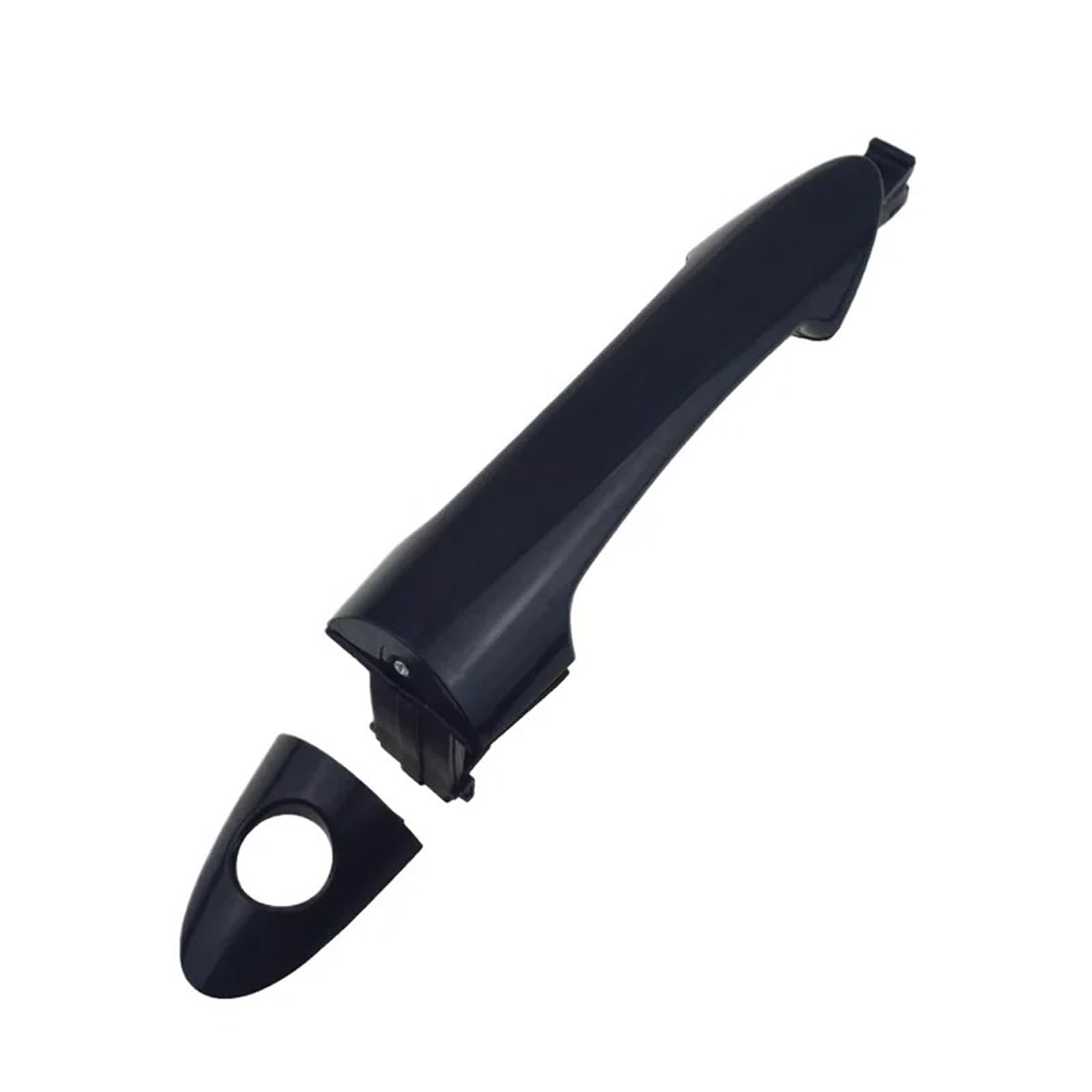 DUHNXUJ Car Door Handle for Kia for Picanto for Morning 2011-2016 Front Rear Left Right Door Handle Black Outer Outside Exterior(Front Left)