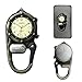 Dakota Mini Clip Microlight, Clip Watch, Flashlight and Watch, Outdoor Gifts for Men and Women, Use for Fishing Hunting, and More, Tactical Watch with LED Flashlight