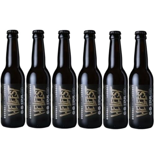 Cerveza artesanal Hellfest Vendée Mélusine 6,6% - IPA 6 x 33cl.