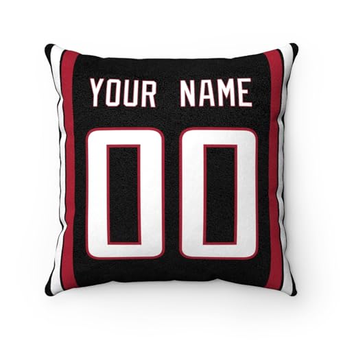 Image of ANTKING Throw Pillow 2 Pack Custom Any Name and Number Personalized Gift for Men Women Boys