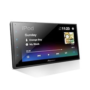 PIONEER 6.8” DMH-130BT Digital Media Receiver – Touchscreen, Bluetooth, Amazon Alexa, Rear Camera Capable