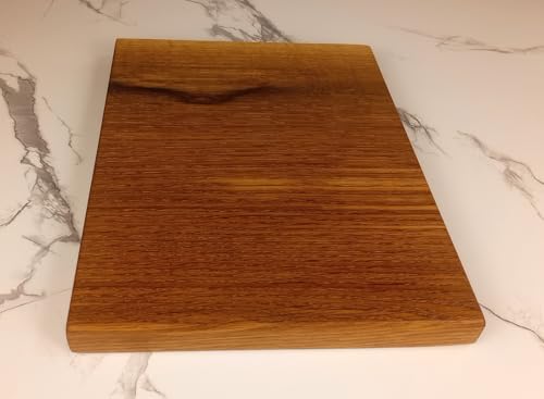 Tabla de Cortar de Madera Maciza StenWoodLab, Roble Blanco Natural, Rectangular, Tamaño Pequeño 25.4 x 19.05 x 2.03 cm miniatura 7